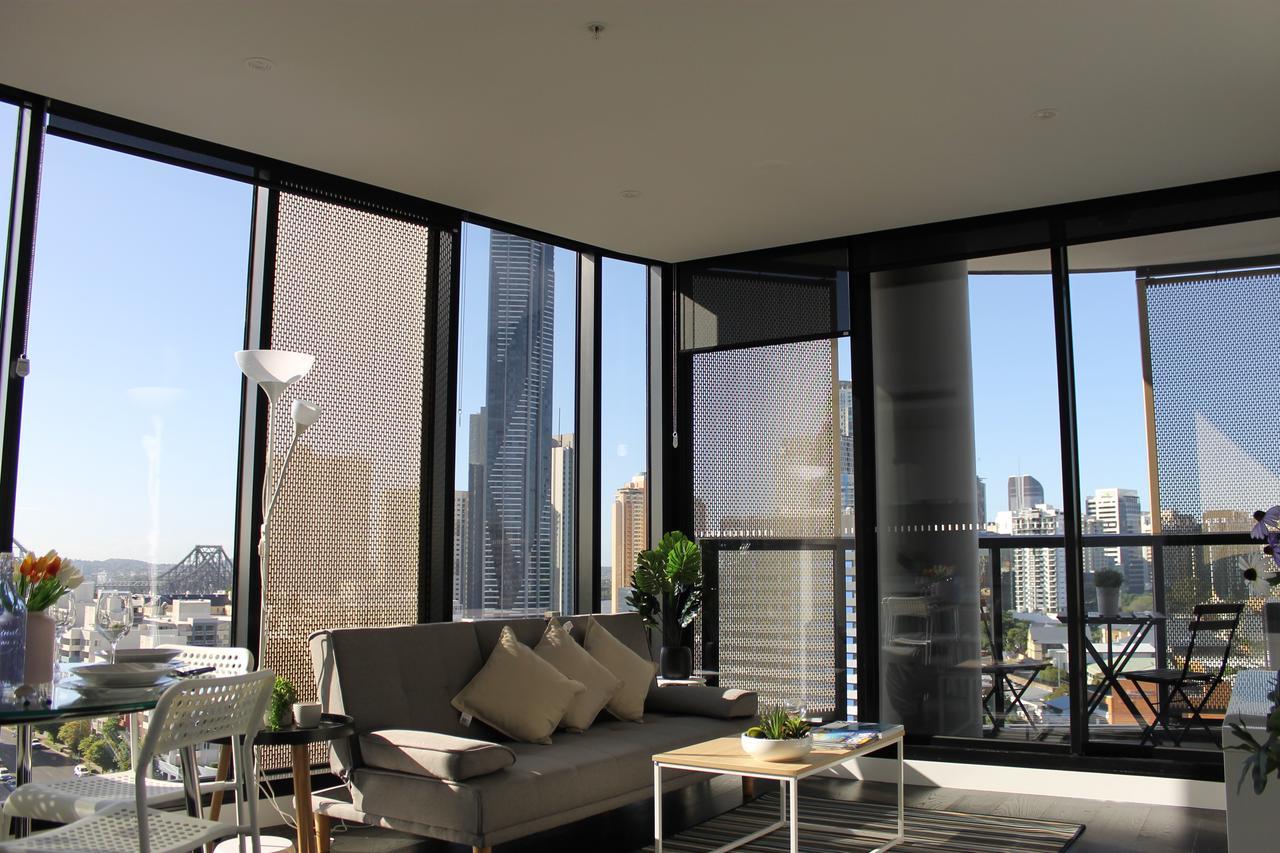 Spectacular Views Of Cbd By Fv With Free Car Park Apartment Brisbane Ngoại thất bức ảnh